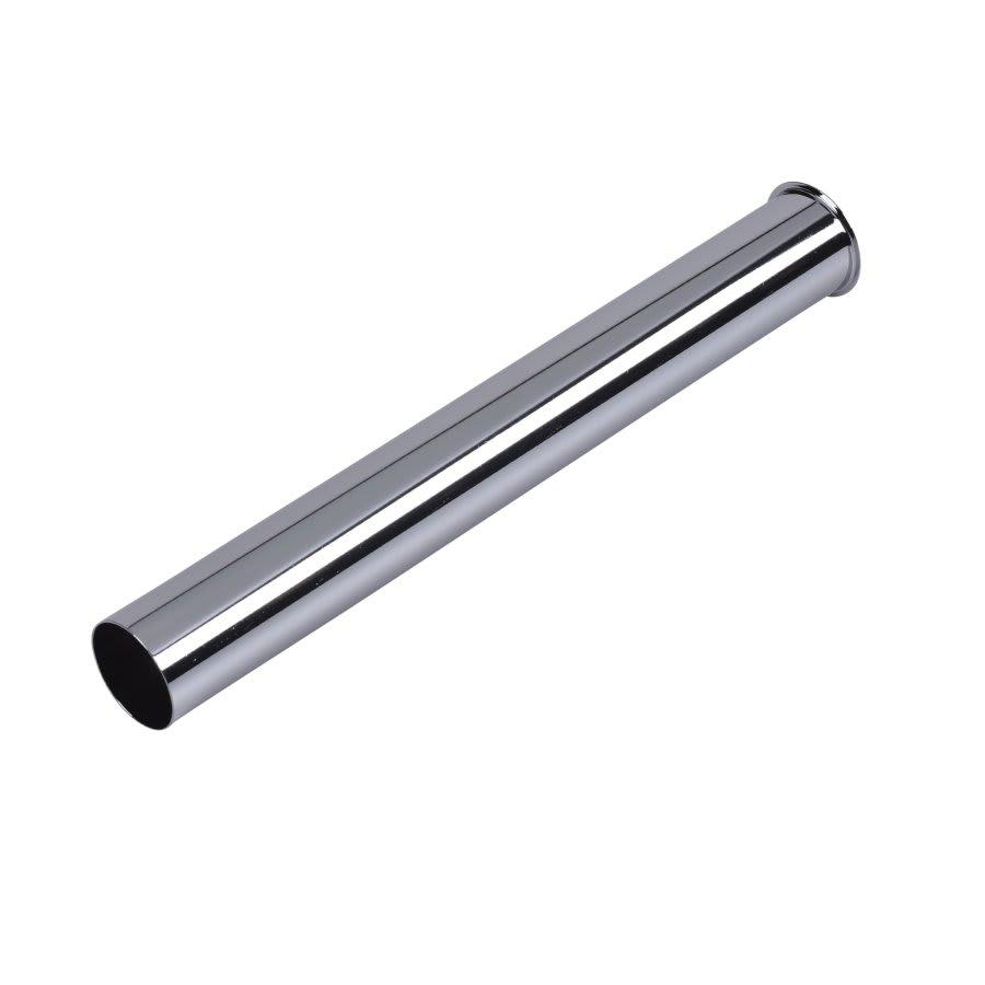 Tubular Tailpiece, 1-1/2 in, Tube x Flange, 20 ga, Chrome - s5mdidviiyvs8nlqzg3e@2x.jpg