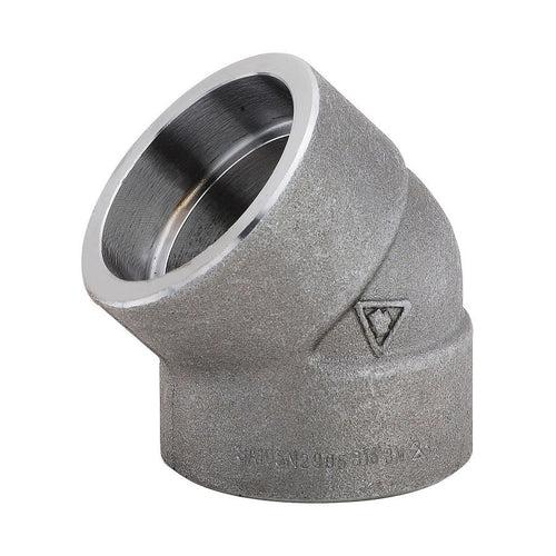45 deg Elbow, 1/2 in, Socket Weld, SCH 80/XH, Forged Steel, 3000 lb - s5ti7fks0rpjgmo1l1mu_x500.jpg