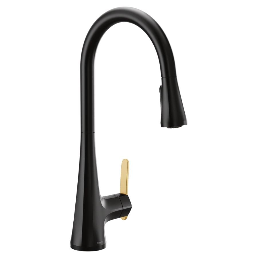 Sinema 1.5 GPM Single Hole Pull Down Kitchen Faucet with Reflex, Duralock and Duralast - s7235bl@2x.jpg