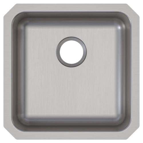 Lustertone™ Classic Single Bowl Kitchen Sink, Under Mount, ADA, 18-1/2 x 18-1/2 in, 5-3/8 in Bowl Depth, 18 ga Lustrous Satin Steel, Stainless - s7vraumnieboq8q4sx0m_x500.jpg