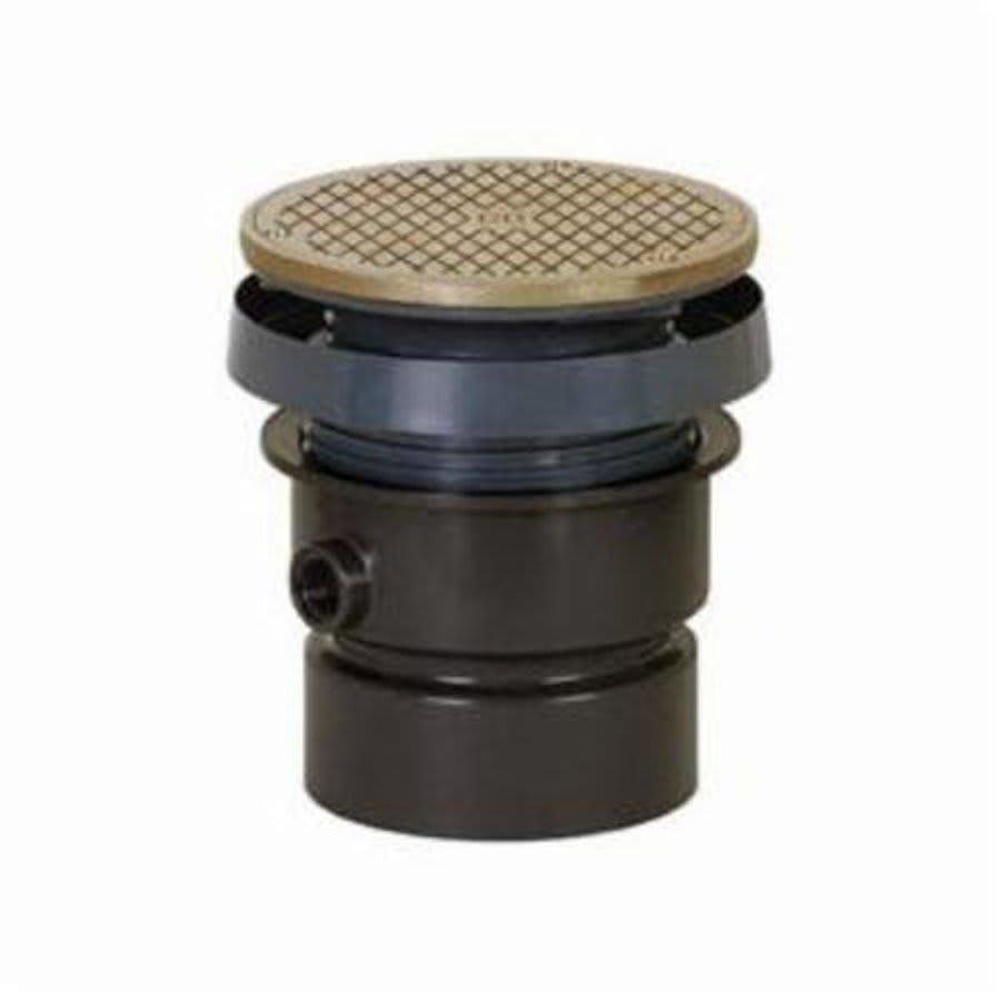 Cleanout With Top, 4 in Outlet, No Hub, 6-1/2 in Cover, Round, Nickel Bronze - s9dcclkebcsozxx7ijho@2x.jpg