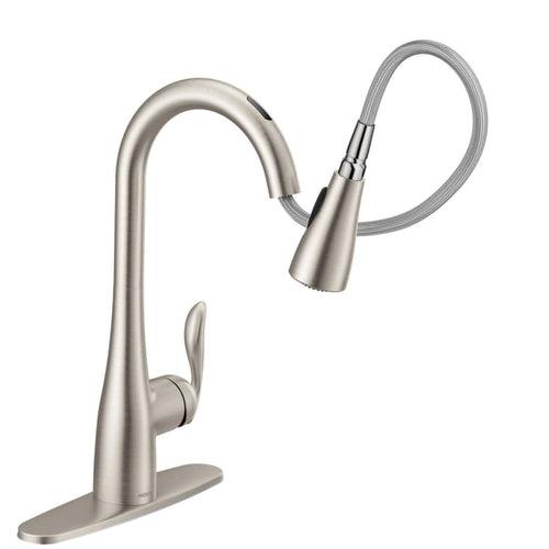 Arbor Smart Faucet 1.5 GPM Single Hole Pull Down Kitchen Faucet with Voice Control - sbao4em6enybicyrq8hr_x500.jpg