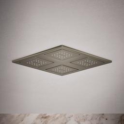WaterTile Rain 9-7/8" Square 2.4 GPM Overhead Showering Panel with Four 22-Nozzle Fully Adjustable Sprayheads Featuring MasterClean Sprayfaces - sbo3j6vz3ycmury8rnhl@2x.jpg