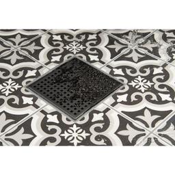Designline 4 in. x 4 in. Stainless Steel Square Shower Drain with Square Pattern Drain Cover in Matte Black - sboqmnhzt7e5li7csq7h@2x.jpg