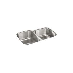 McAllister® Double Bowl Kitchen Sink, Under Mount, 31-1/2 x 20-1/2 in, 8 in Bowl Depth, 18 ga Luster Steel, Stainless - sbt9ckzjrnsxhzxzckcu@2x.jpg