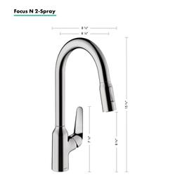 Focus N 1.75 GPM Pull-Down Kitchen Faucet HighArc Spout with Magnetic Docking & Toggle Spray Diverter - Limited Lifetime Warranty - sbunm2ejt4h7tdpvl0uh@2x.jpg