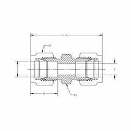 CBC-Lok® DU Series Double Ferrule Union, 1/4 in, Tube, Brass - scaouqbclanmgjmxbnjk_x500.jpg