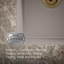 Cairn 33-1/2" Undermount Double Equal Bowl Neoroc Granite Composite Kitchen Sink with Right Sink Rack Included - sdpi6svjehkk7mac31vw@2x.jpg