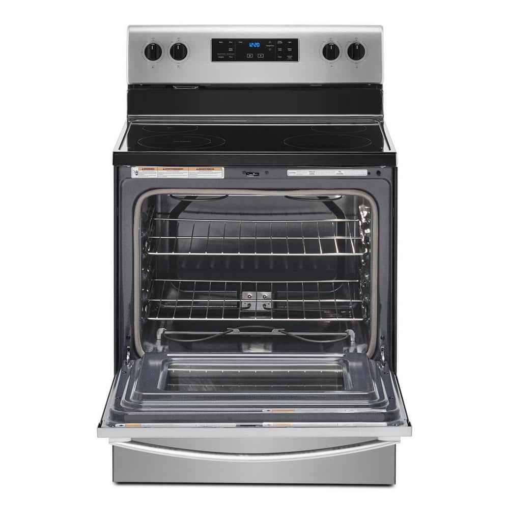 30"W 5.3Cuft F/S 4E Smoothtop Electirc Range Stainless Steel - sdtxd24hvawpetx9sos1@2x.jpg