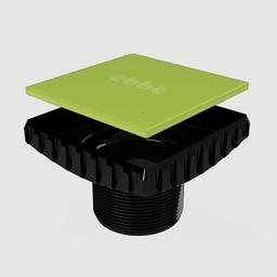 Square Riser, For Use With Ebbe Pro and Ebbe Unique Grate, 2 in, Thread, ABS, Black - sfjofjklngip6venqbtm@2x.jpg