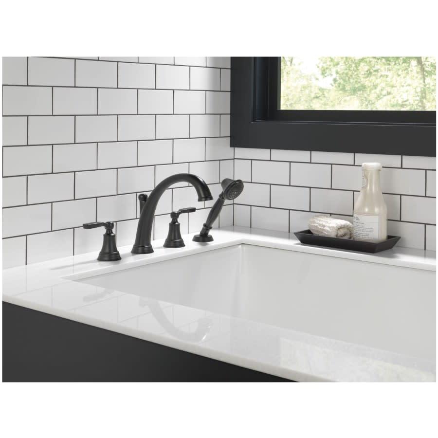 Woodhurst Deck Mounted Roman Tub Filler with Built-In Diverter - Includes Hand Shower - sfxat04ijnubhhiezugk@2x.jpg