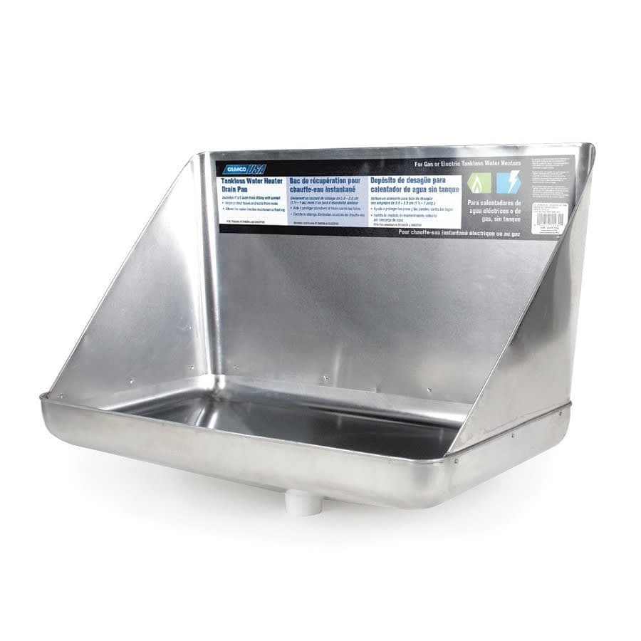 Wall Saver™ Tankless Heater Pan, Rectangular, 11-5/8 in Dia, Bottom Connection, Aluminum - shqwcomcget9usqp8lst@2x.jpg