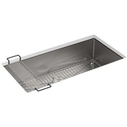 Strive 35" Single Basin Undermount 16-Gauge Stainless Steel Kitchen Sink with SilentShield with Accessories Included - shyr2sb4sfy8lkzyy1rp@2x.jpg