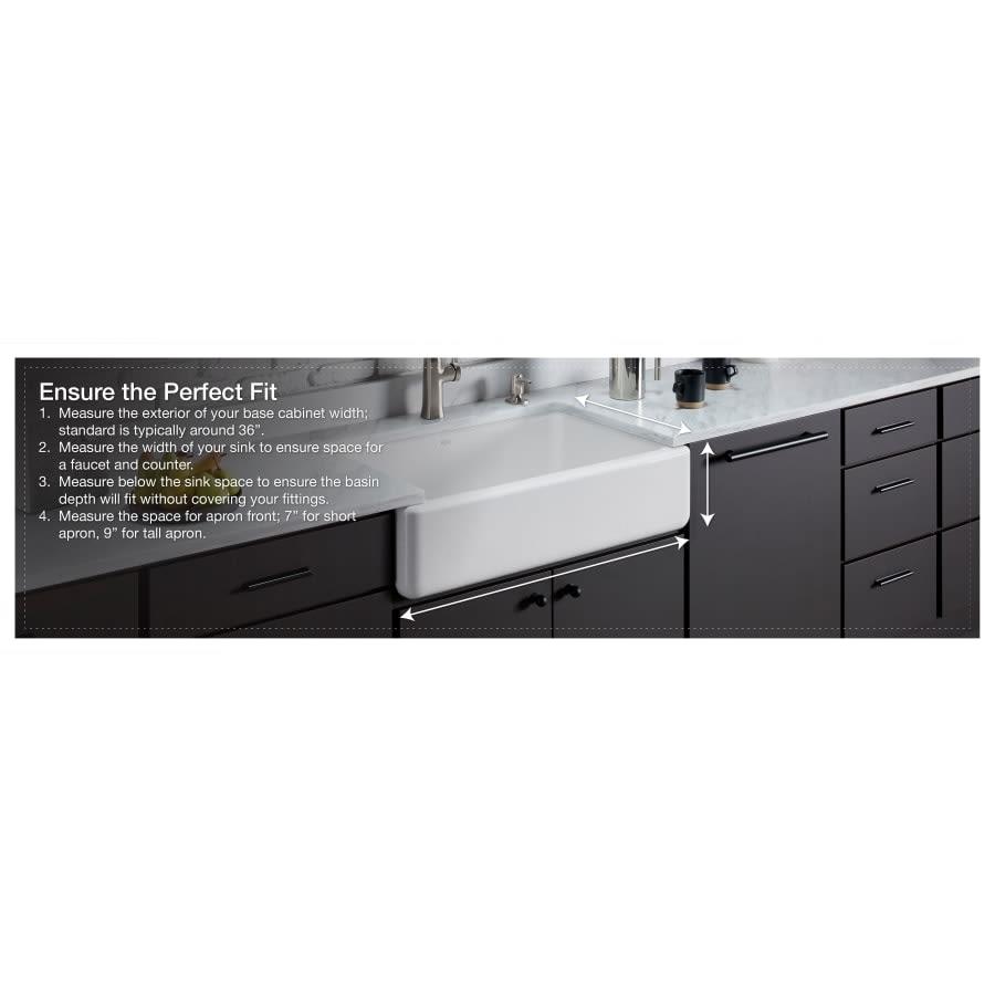 Whitehaven 29-1/2" Self-Trimming Farmhouse Single Basin Enameled Cast Iron Kitchen Sink - silysfutjte14wiessqi@2x.jpg