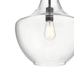 Everly Single Light 14" Wide Pendant with Bell Glass Shade - sjijjardujntyok9tdiy@2x.jpg