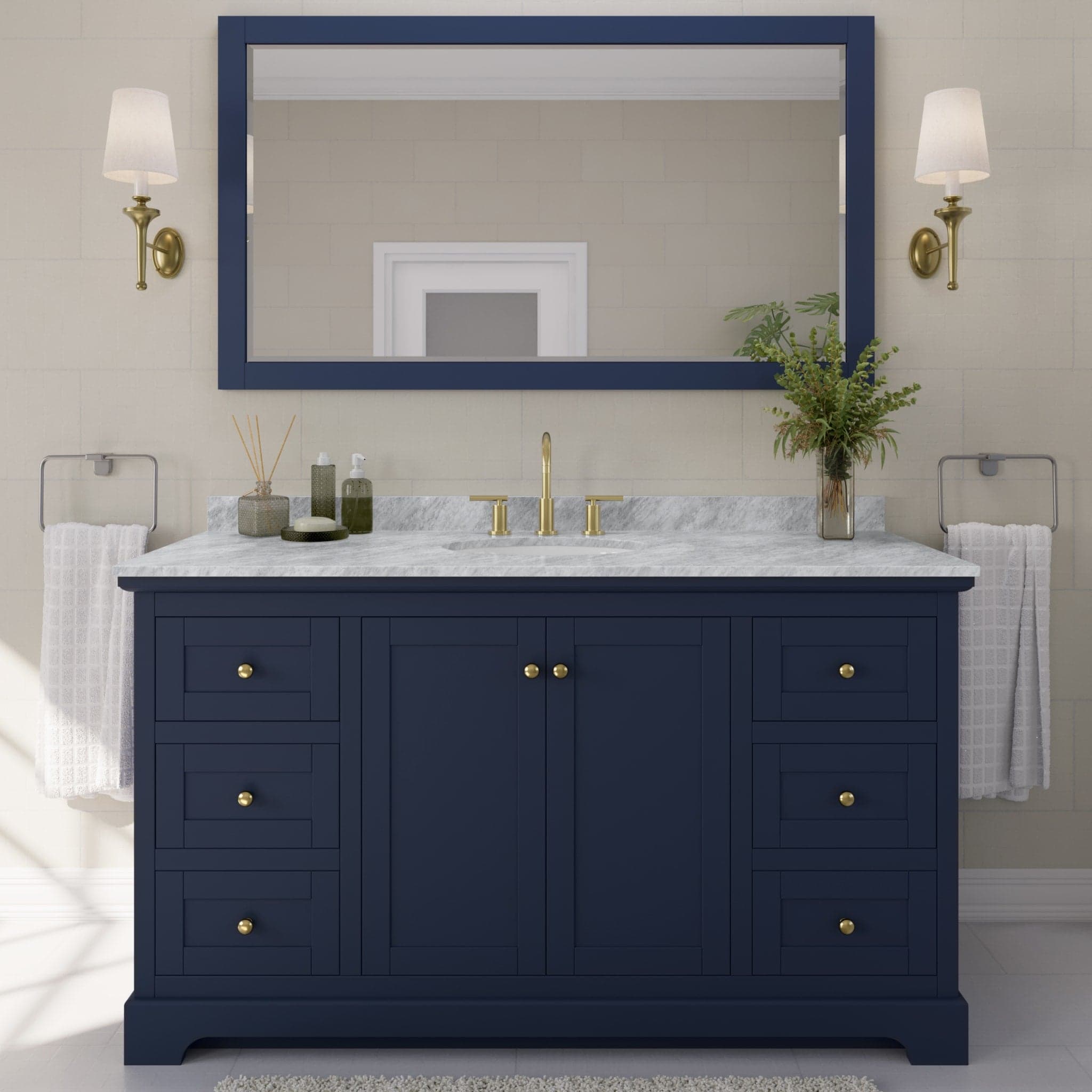 Avery Single Bathroom Vanity - 60W x 35H x 22D