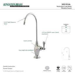Restoration Water Dispenser, Lever Handle, Polished Chrome - sk1ct7zchnbif0feetyv@2x.jpg