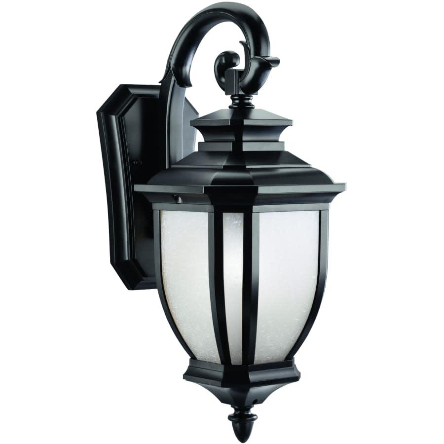 Salisbury Single Light 19" Tall Outdoor Wall Sconce with Linen Glass Panels - skgmyxtmueuyuwmgpj0k@2x.jpg