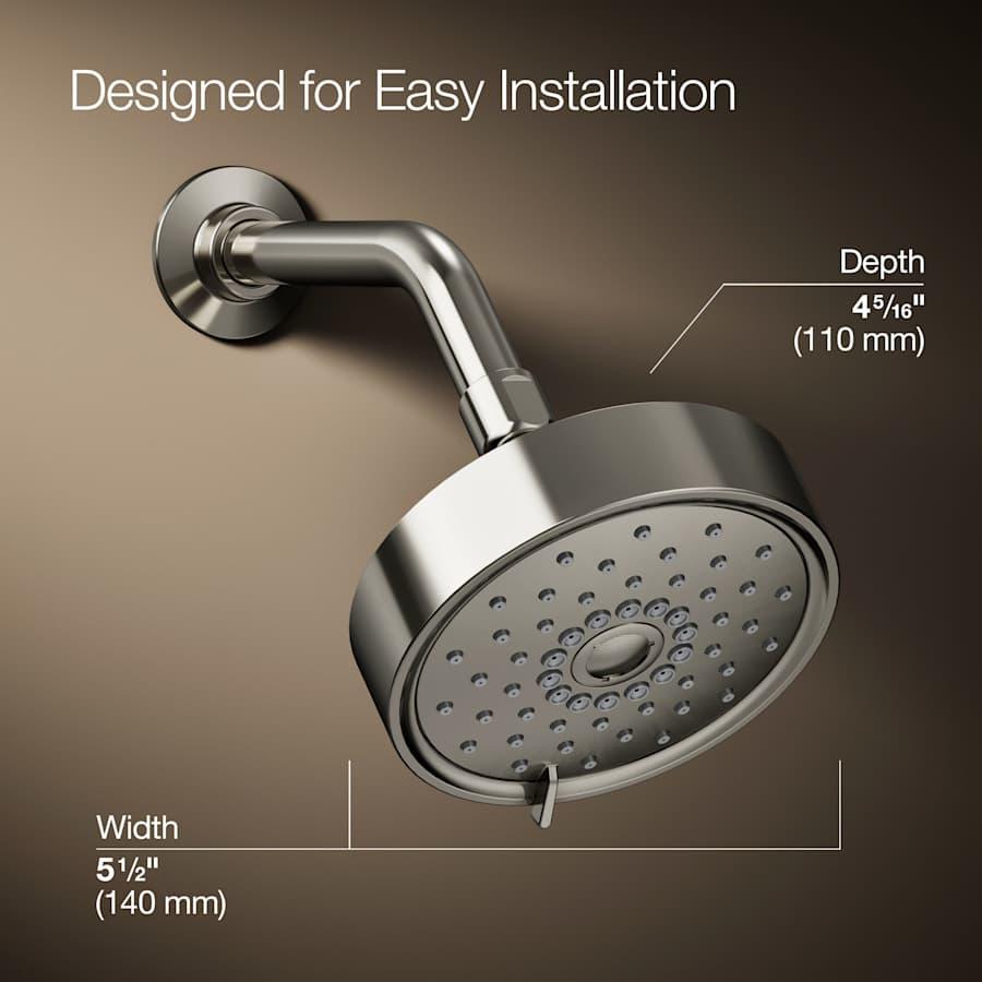 Purist 1.75 GPM Multi Function Shower Head with MasterClean and Katalyst Air-Induction Spray Technology - skmc15amgpkb68foe2yr@2x.jpg