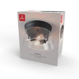 Aleyna 2-Light Matte Black Outdoor/Indoor Flush Mount Light with Clear Glass Shade - skq77xlyggp3cz739nz0@2x.jpg