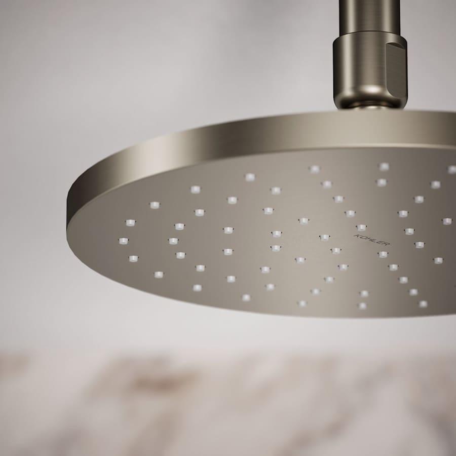 Contemporary Round 8" Single Function 2.5 GPM Rainhead with MasterClean Sprayface and Katalyst Air-Induction Technology - skwqbijngyysfuaykl2i@2x.jpg