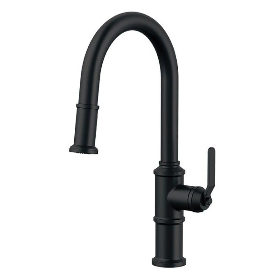 Kinzie® Kitchen Faucet, Deck Mount, ADA, 1 Lever Handle, 1-Hole, Satin Black - sla8i8sgjrfscvfmiran@2x.jpg