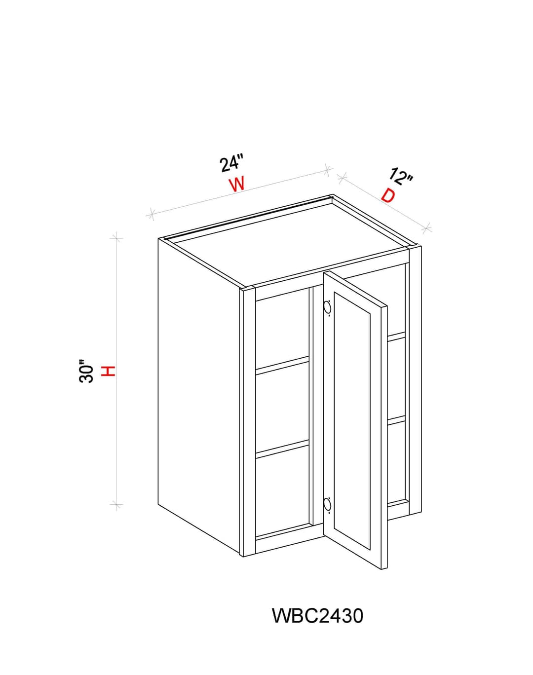 Wall Blind Corner Cabinet - 24"W x 30"H x 12"D - slaujgwbpbhuclju2fip@2x.jpg