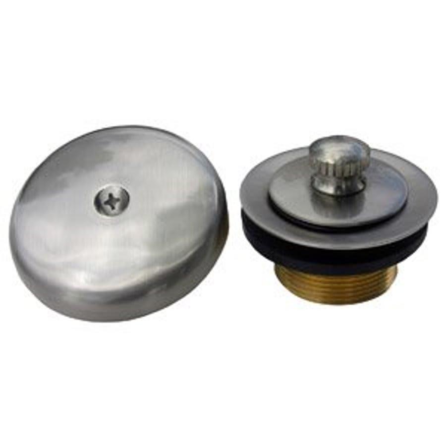 Bath Drain Trim Kit, Push/Pull, Satin Nickel - smz7nxpdgc4kocar5smy@2x.jpg