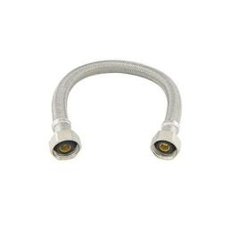 Flexible Water Supply, 1/2 in, FNPT, 20 in L, Braided Polymer - snaqzghoiszrzcyjvcbn@2x.jpg