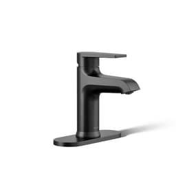 KOHLER Hint Single Hole 1.2 GPM Single-Handle Bathroom Sink Faucet in Matte Black 97061-4-BL - sneyvmzg5yojd6ehc8ok@2x.jpg