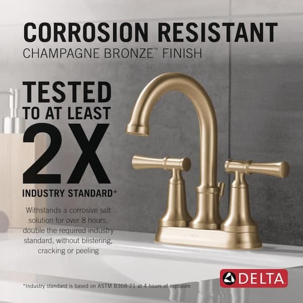 Delta Chamberlain Gold 4 in. Centerset Double-Handle Bathroom Faucet in Champagne Bronze 25747LF-CZ - snip2xfwgm8w1colsnwv@2x.jpg
