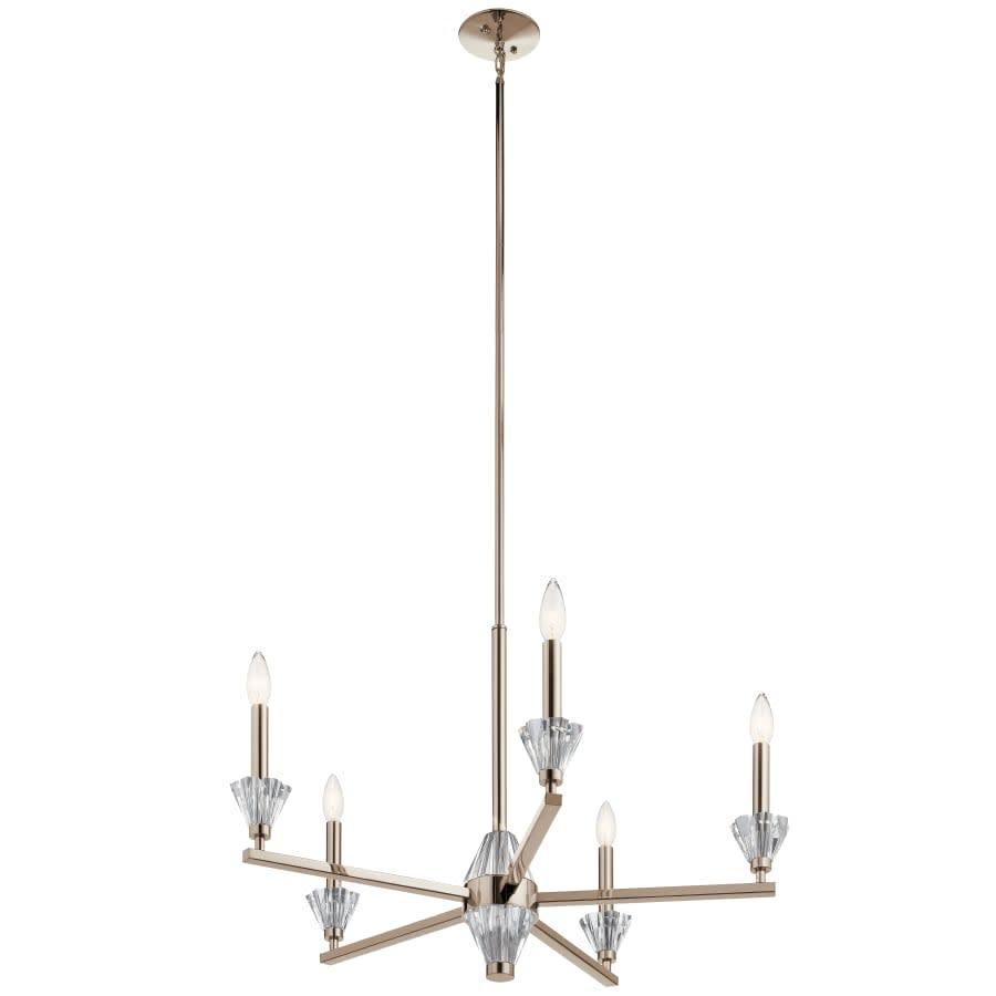 Calyssa 5 Light 28" Wide Crystal Taper Candle Style Chandelier - srahb8eqaglidtqdhkmd@2x.jpg