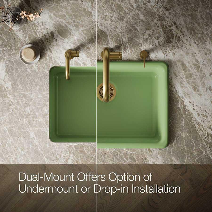 Iron/Tones 27" Undermount Single Basin Enameled Cast Iron Kitchen Sink - ss9h20eo8obzyouenvod@2x.jpg