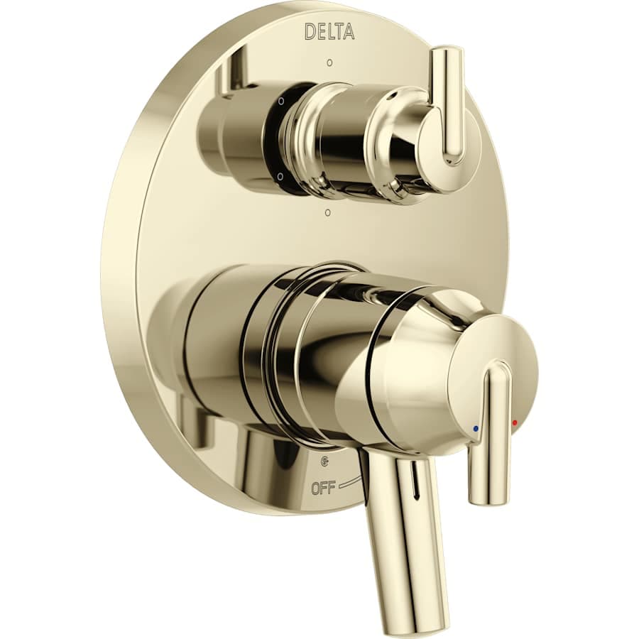 Trinsic 17 Series Pressure Balanced Valve Trim with Integrated Volume Control and 6 Function Diverter for Three Shower Applications - Less Rough-In