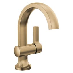 Delta Albion Gold Single Handle Single Hole Bathroom Faucet with Drain Kit Included in Champagne Bronze 15855LF-CZ - ssuihsoilfq5urqdcrby@2x.jpg