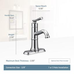 Belfield 1.2 GPM Single Hole Bathroom Faucet - Includes Metal Pop-Up Drain Assembly - st9ognmw07cz6yl13b9n_x500.jpg