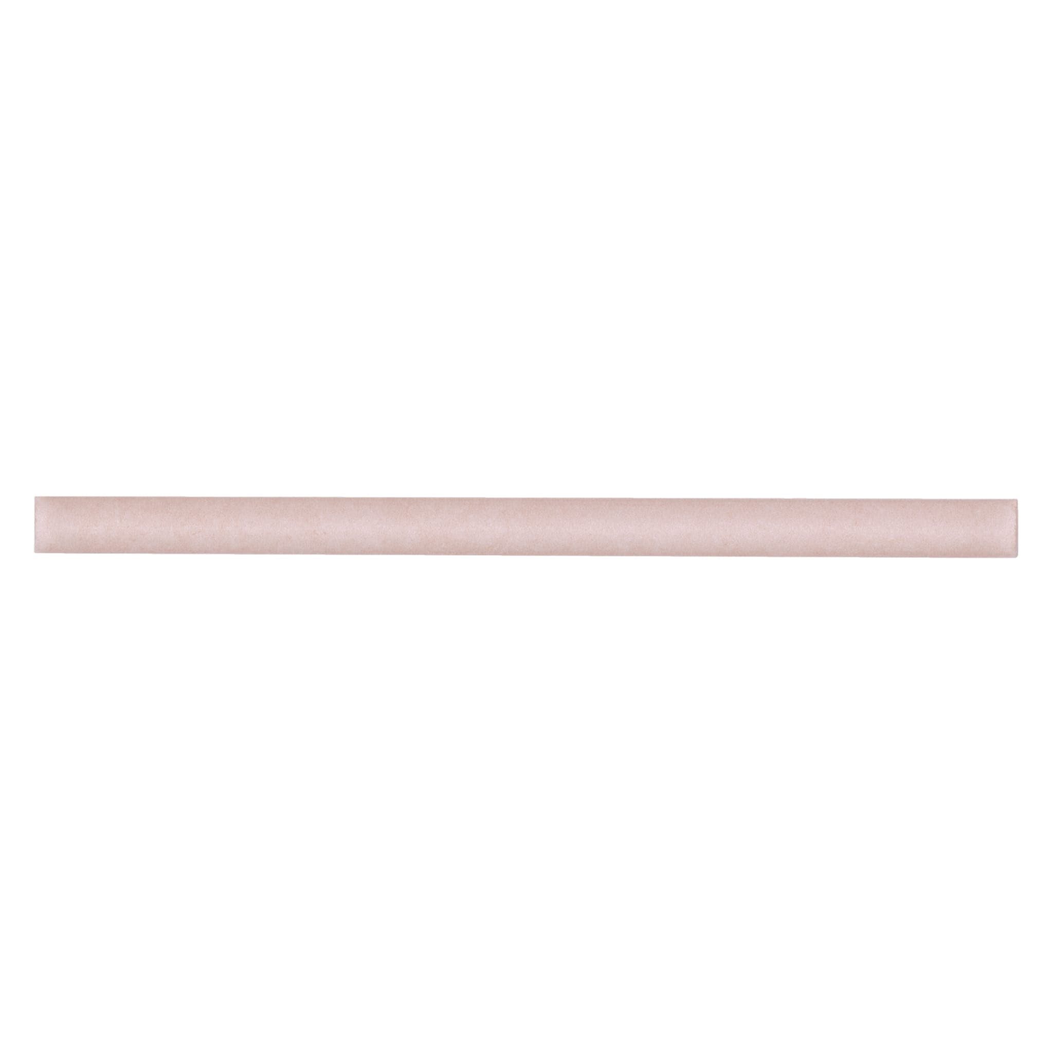Makoto .5" x 8" Matte Ceramic Jolly Miter Edge Trim in Momoiro Blush
