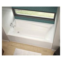 Exhibit Alcove Tub, 72 x 36 x 18 in, Left Hand Drain, White - stocuftpgphsokkmtbee@2x.jpg