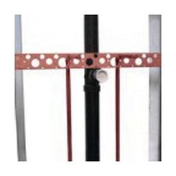 Flat Bracket, 1/2 to 1 in Hole, 25 lb, Cold Rolled Steel, Copper-Bonded™ Domestic - suhiumdsaghf5tonzwev@2x.jpg