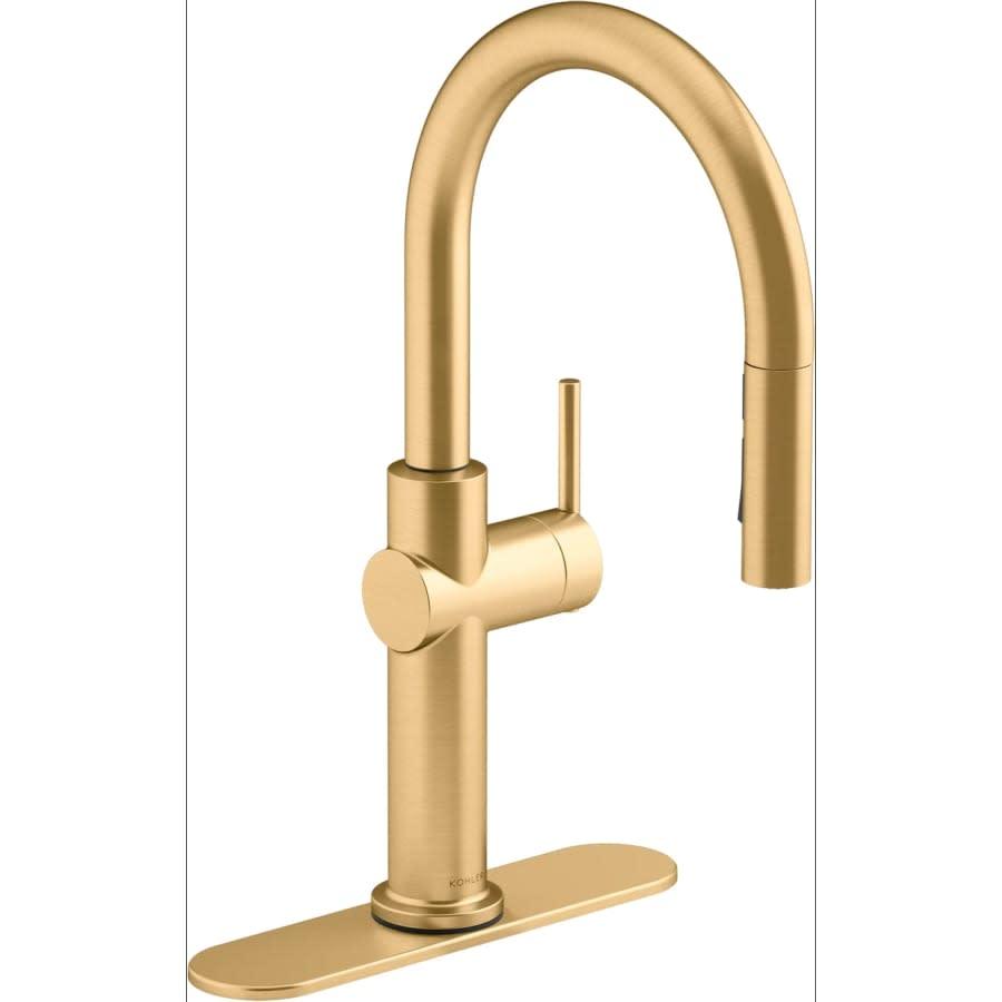 Crue 1.5 GPM Single Hole Pull Down Kitchen Faucet - Includes Escutcheon - sveg5kyd3w2zcgkv8pp5@2x.jpg