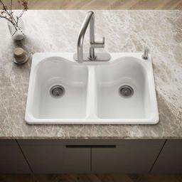 Hartland 33" Double Basin Top-Mount Enameled Cast-Iron Kitchen Sink - svoonfrdxvrydptbgvyp@2x.jpg