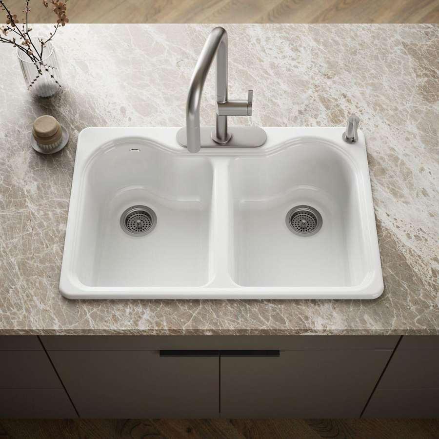 Hartland 33" Double Basin Top-Mount Enameled Cast-Iron Kitchen Sink - svoonfrdxvrydptbgvyp@2x.jpg