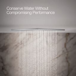 WaterTile Rain 9-7/8" Square 2.4 GPM Overhead Showering Panel with Four 22-Nozzle Fully Adjustable Sprayheads Featuring MasterClean Sprayfaces - swecjxul6gowq2fkl5eu@2x.jpg
