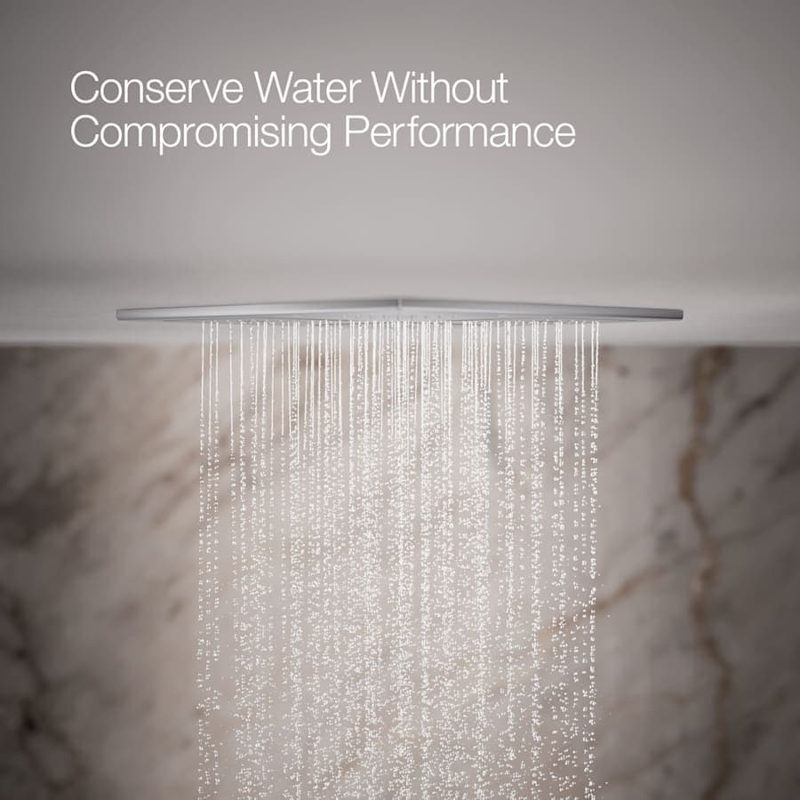 WaterTile Rain 9-7/8" Square 2.4 GPM Overhead Showering Panel with Four 22-Nozzle Fully Adjustable Sprayheads Featuring MasterClean Sprayfaces - swecjxul6gowq2fkl5eu@2x.jpg