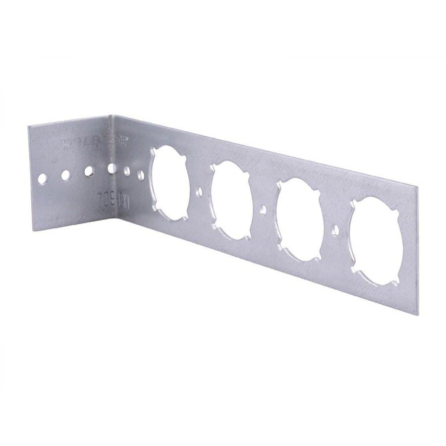 PEXRITE® Flat Bracket With 1-3/8 in, Keyed Hole, 25 lb, Cold Rolled Steel, Galvanized - swobqkbxkxeysgrrenym@2x.jpg