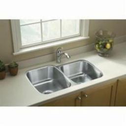 McAllister® Double Bowl Kitchen Sink, Under Mount, 31-1/2 x 20-1/2 in, 8 in Bowl Depth, 18 ga Luster Steel, Stainless - sxfs9xntiftj7unri9fa@2x.jpg
