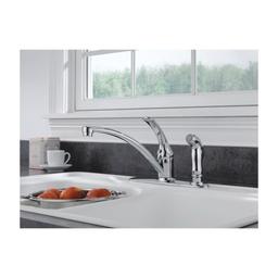 Foundations® Kitchen Faucet, Deck Mount, ADA, 1 Lever Handle, 3-Hole, Stainless - szip2nbo40g0oqeee84g@2x.jpg