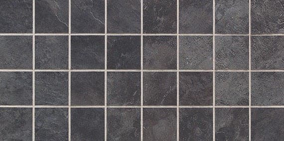 Continental Slate Asian Black Straight Joint 3X3 Matte
