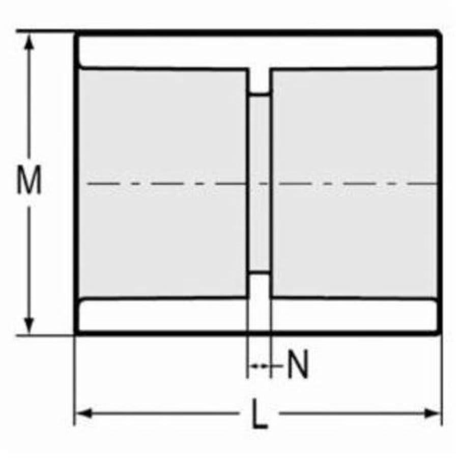 Coupling, 10 in, Socket, SCH 40/STD, PVC - t5vwqyikmd6kmnu1g0q1@2x.jpg