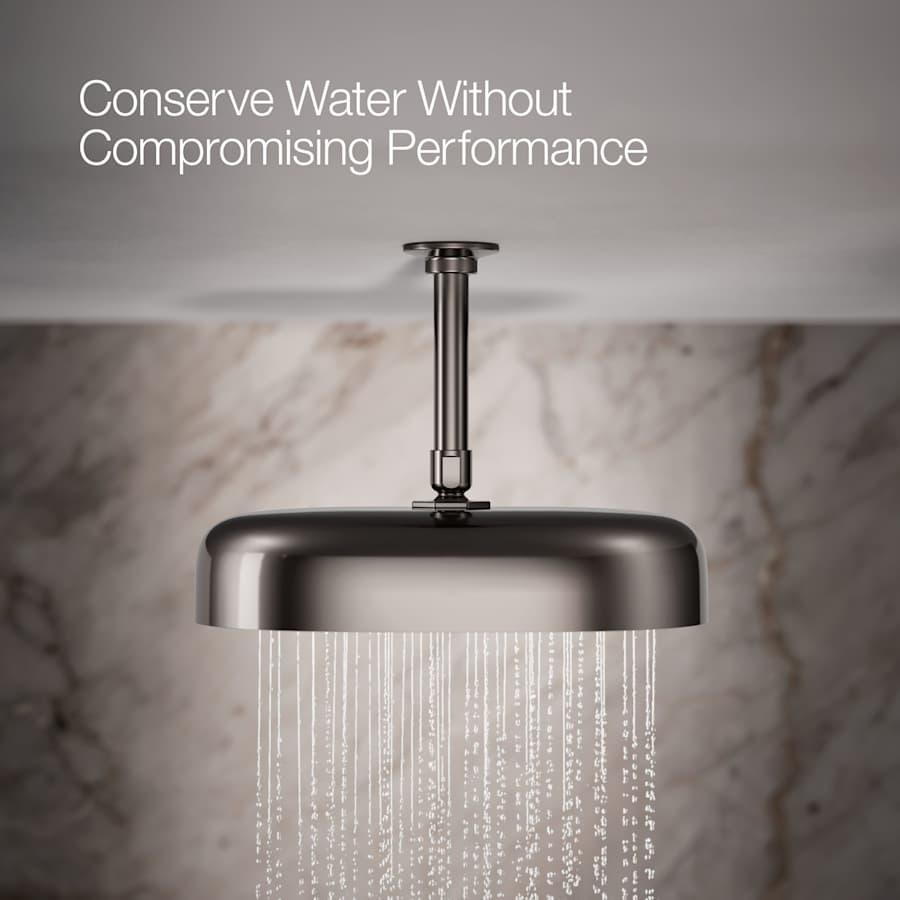 Statement Oblong 12" Single Function 1.75 GPM Rainhead with MasterClean Sprayface and Katalyst Air-Induction Technology - t750xj1ngbvnepx5vnuv@2x.jpg